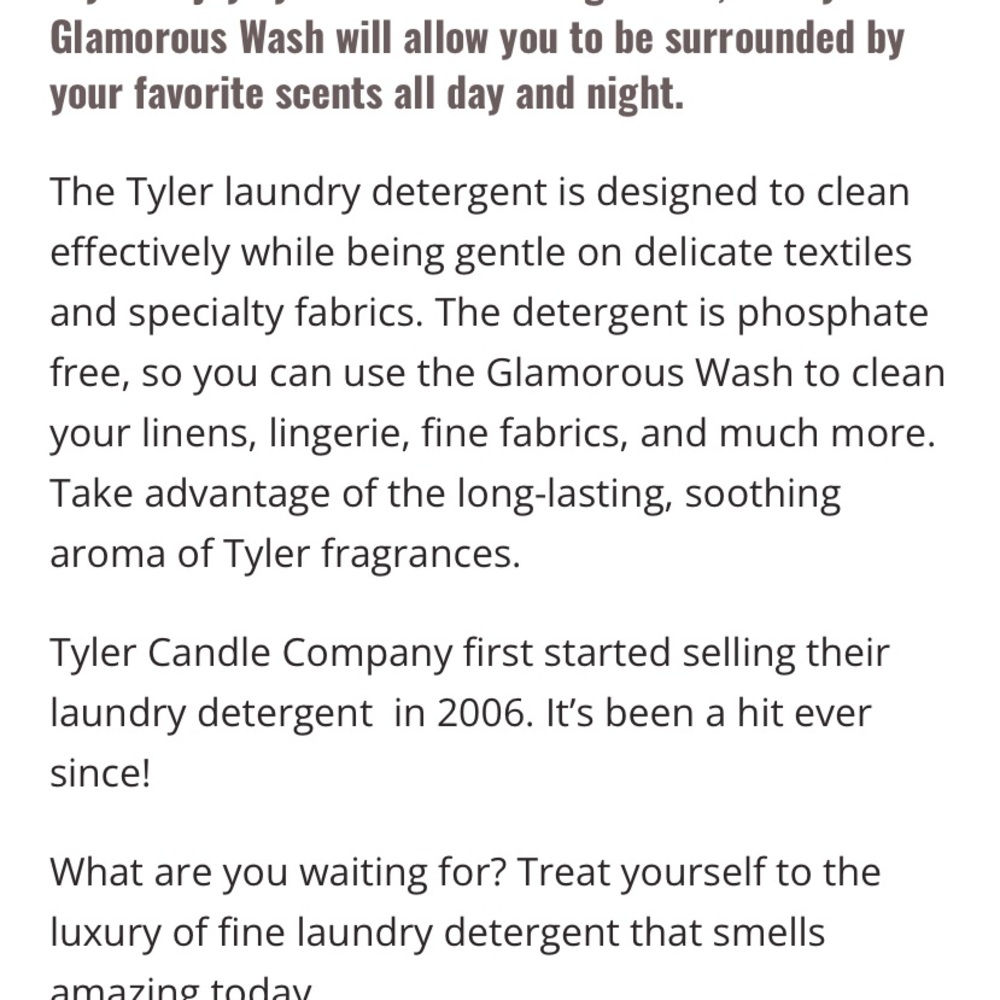 - Diva Wash/Glamour spray/Candle/Auto Bundle from Tyler Candles - Picture 9 of 9